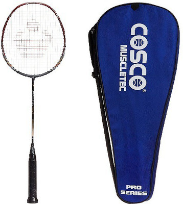 

Cosco MT25 Muscletec Badminton Racquet Multicolor Strung Badminton Racquet(G4 - 3.25 Inches, 83 g)