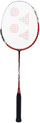 

Yonex ARC 200 THL White, Red, Black Strung Badminton Racquet(G4 - 3.25 Inches, 340 g), Black;red;white
