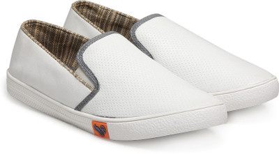 

TEN White Synthetic Leather Espadrilles Espadrilles For Men(White
