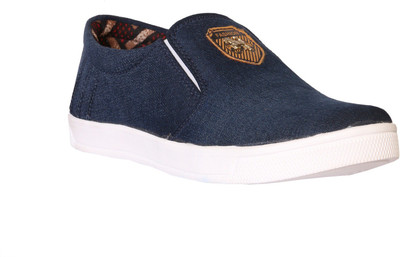 

Oladin Oladin Mens Canvas Denim shoes Party Wear For Men(Blue