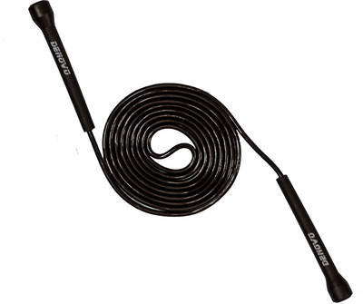 

DeNovo Speed Jump (Blk) Speed Skipping Rope(Black, Length: 274 cm)