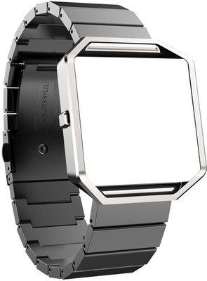 

Taslar Replacement Metal Band for Fitbit Blaze Smart Watch Strap(Black)