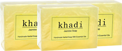 

Vagad's Khadi Jasmine Soap(375 g, Pack of 3)