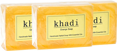 

Vagad's Khadi Orange Soap(375 g, Pack of 3)
