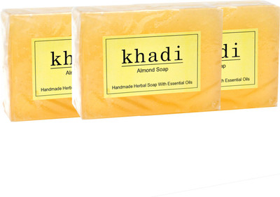 

Vagad's Khadi Almond Soap(375 g, Pack of 3)
