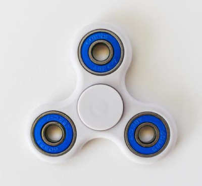 

Venoo Fidget spinner, reduce stress (white with blue seal)(White)