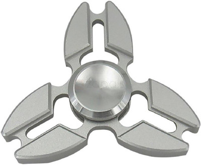 Venoo Fidget spinner new style ,20-30 sec spin time(Silver)
