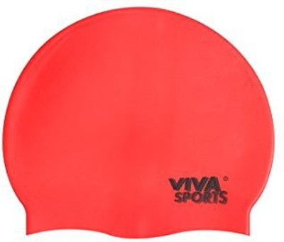 Viva Sports SURPLUS-CAP-RED swimming Cap(Red, Pack of 1) available at flipkart for Rs.103