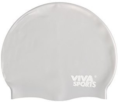 

Viva Sports SURPLUS-CAP-SILVER Swimming Cap(Silver, Pack of 1)