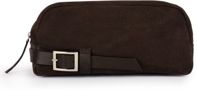 

Phive Rivers Men's Canvas Travel Kit (Brown_PRM1301) Travel Toiletry Kit(Brown)