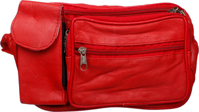 

Modish Designs Fashion 4 Pocket Waist Pouch Red Waist Bag(Red)