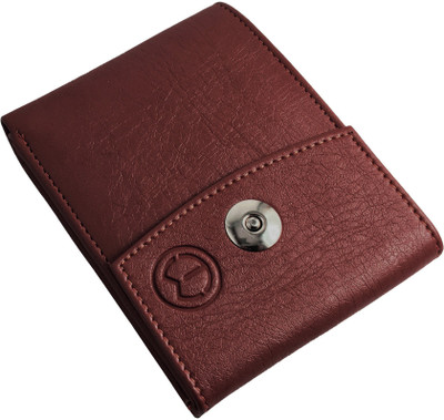 

SA Enterprises Men Casual Brown Artificial Leather Wallet(6 Card Slots)