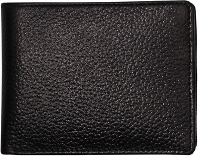 

Modish Designs Men Black Genuine Leather Wallet(4 Card Slots), Black-09