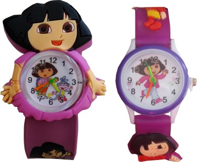 SS Traders Cute Dora Strap and Watch  - For Girls   Watches  (SS Traders)