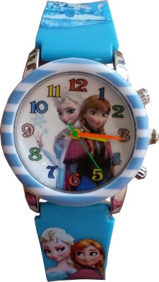 SS Traders Blue Frozen Watch  - For Girls   Watches  (SS Traders)
