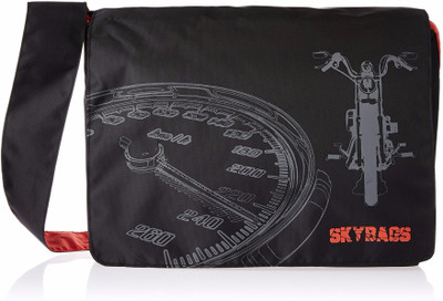 

Skybags SCOUT LAPTOP MESSENGER 17 L Laptop Backpack(Black)
