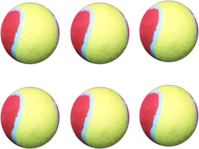 

AS Multicolor Cricket Tennis Ball(Pack of 06, Multicolor)