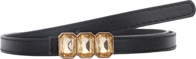 

Alvaro Castagnino Women Casual Black Artificial Leather Belt