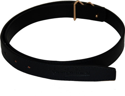 

Jennifer James Girls Casual, Party Black Genuine Leather Belt