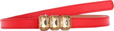 

Alvaro Castagnino Women Casual Red Artificial Leather Belt