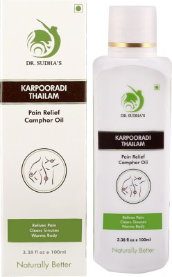 

Dr. Sudha's Kapooradi Thailam (Pain Relief Camphor Oil) Liquid(100 ml)