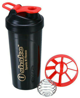 

Giftipedia Power Ball 600 ml Shaker(Pack of 1, Multicolor), Black