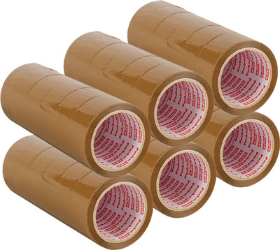 

Djuize Single sided Handheld Packaging Brown Tape(Pack of 36) (Manual)(Brown)