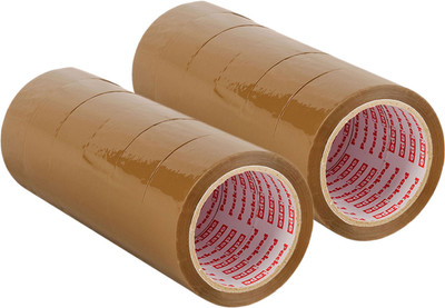 

Djuize Single sided Handheld Packaging Brown Tape (Pack 12) (Manual)(Set of 12, Brown)