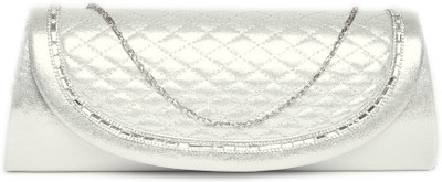 

Dressberry Party Silver Clutch