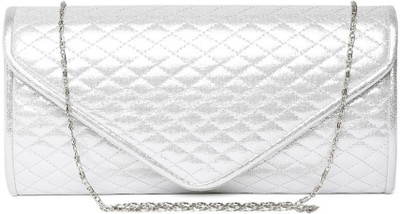 

Dressberry Party Silver Clutch