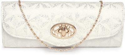 

Dressberry Party White Clutch