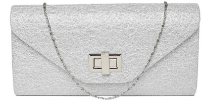 

Mast & Harbour Party Silver Clutch