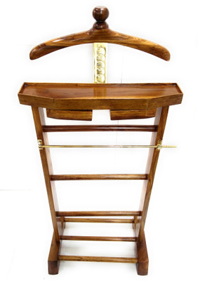 

av styles Natural Finish Solid Wood Coat Stand(Finish Color - Natural)
