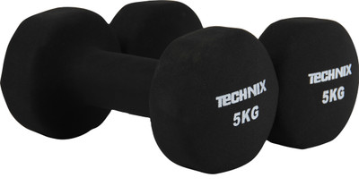 

Technix Neoprene Fixed Weight Dumbbell(10 kg)