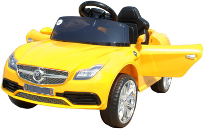 

Toyhouse Lookalike CLA Sports Coupe 6V Rechargeable Car Battery Operated Ride On(Yellow)