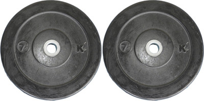 

Royal 7.5Kg 2Pc Low Cost Weight Plate 27mm1 Black Weight Plate(10 kg)