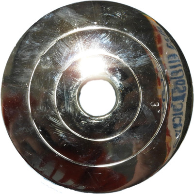 

Royal 3Kg 1Pc Chrome Silver Plates 27mm1 Silver Weight Plate(3 kg)