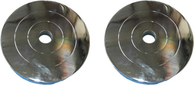 

Royal 5Kg 2Pc Chrome Silver Plate 27mm1 Silver Weight Plate(10 kg)