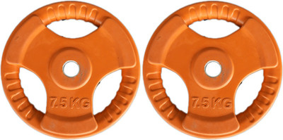 

Royal 7.5Kg 2Pc COLOR Plates 27mm1 Orange Weight Plate(10 kg)