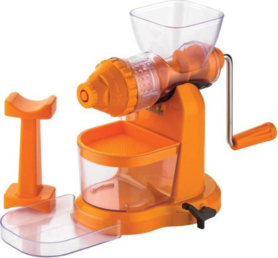 

Manoramaenterprises Prepare Fruit As Well As Vegetable Plastic Hand Juicer(Orange Pack of 1)