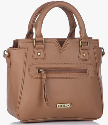 

Peperone Hand-held Bag(Tan)
