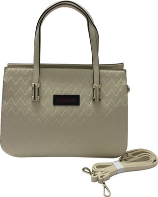 

famoso Hand-held Bag(White)