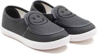

OMAIDEN The First Step Boys Slip on Moccasins(Grey