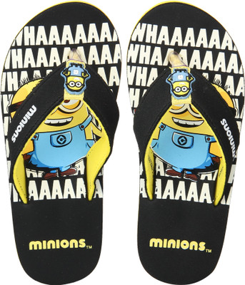 

Minions Boys Slip On Slipper Flip Flop(Black