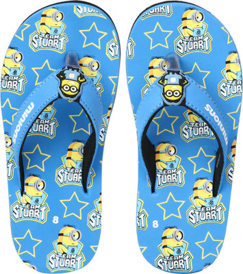 

Minions Boys Slip On Slipper Flip Flop(Blue