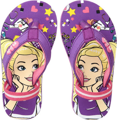 

Barbie Girls Slip On Slipper Flip Flop(Purple