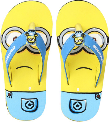 

Minions Boys Slip On Slipper Flip Flop(Yellow