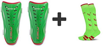 

Vector X Parrot Green Socks-Italy-Shinpad Football Kit