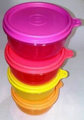 

Tupperware Tropical Twins 4 Containers Lunch Box 4 Containers Lunch Box(250 ml), Multicolor