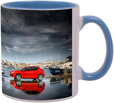 

Arkist seat ibiza fr Ceramic Mug(340 ml), Multicolor